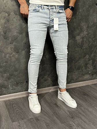 Andrew Erkek Trend Slim Fit Denim Jean Pantolon