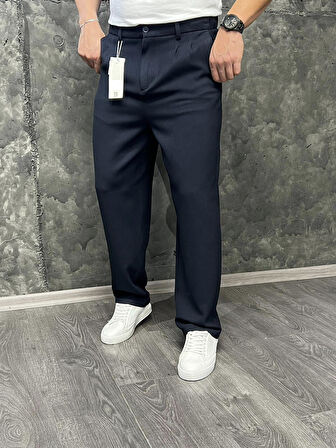 Oxford Fitil Kumaş Baggy Erkek Pantolon