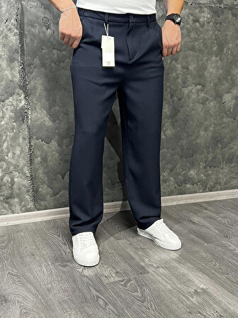 Oxford Fitil Kumaş Baggy Erkek Pantolon