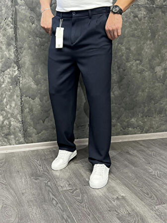 Oxford Fitil Kumaş Baggy Erkek Pantolon