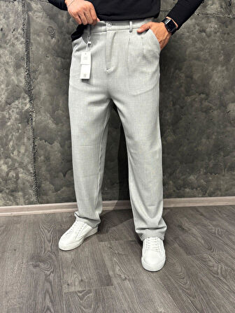 Oxford Fitil  Kumaş Baggy Erkek Pantolon