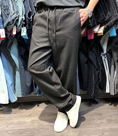  Patch Tansel Kumaş Basic Denim Baggy Erkek Jean Pantolon