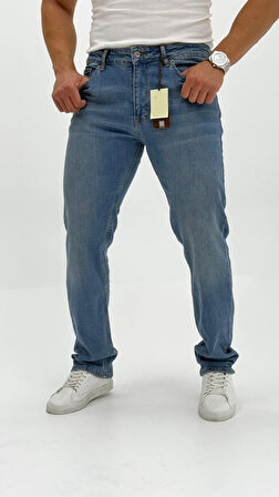 Matthew Regular Vintage Denim Mavi Erkek Jean Pantolon