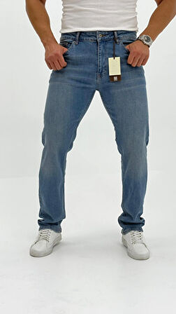 Matthew Regular Vintage Denim Mavi Erkek Jean Pantolon