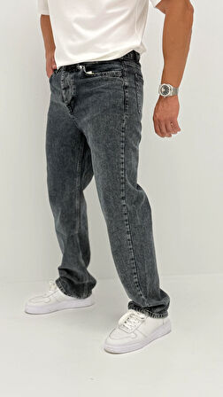 Lucia Baggy Denim Orta Mavi Erkek Jean Pantolon