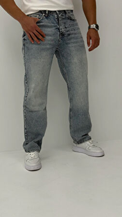 Ruby Baggy Denim Açık Mavi Erkek Jean Pantolon