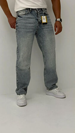 Ruby Baggy Denim Açık Mavi Erkek Jean Pantolon