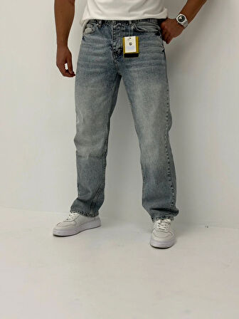 Ruby Baggy Denim Açık Mavi Erkek Jean Pantolon
