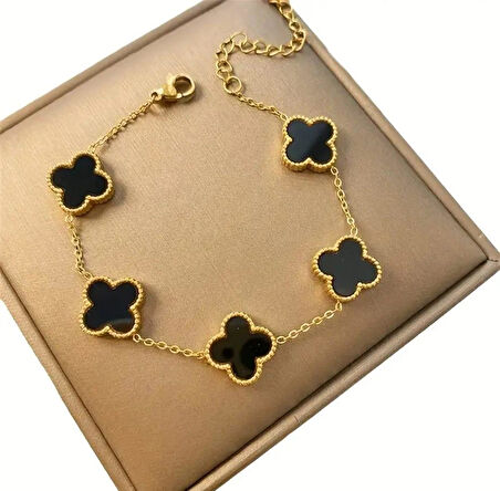 Siyah Van Çelik Bileklik Sns035