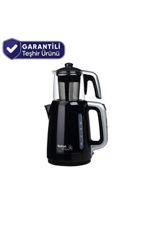 Tefal BJ2018 MyTea Cam Demlikli Çay Makinesi Siyah 1500W (Teşhir & Outlet)