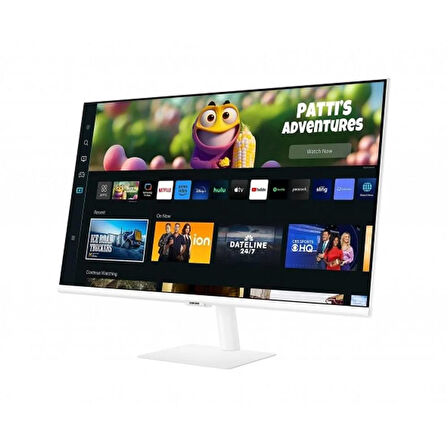 Samsung ODYSSEY M5 LS32CM501EUXUF 32" 4 Ms Smart Monitör Beyaz (Teşhir & Outlet)