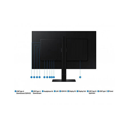 Samsung ViewFinity S6 27" 5 ms 2K IPS 100 Hz LS27D600UAUXUF | Yenilenmiş Ürün