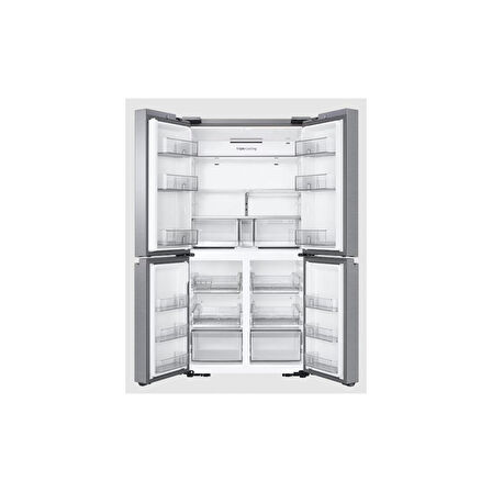 Samsung No-Frost Alttan Donduruculu 650 L Buzdolabı RF65DG90BESLTR | Yenilenmiş Ürün