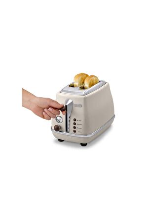 DeLonghi Icona Vintage CTOV2103.BG Ekmek Kızartma Makinesi (Teşhir & Outlet) - CTOV2103.BG