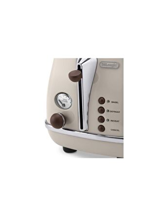 DeLonghi Icona Vintage CTOV2103.BG Ekmek Kızartma Makinesi (Teşhir & Outlet) - CTOV2103.BG
