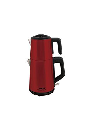 Tefal Magic Tea XL Kırmızı Çelik Çay Makinesi 1650W (Teşhir & Outlet)