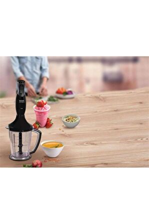 Tefal HB1748 Optiblend Siyah Blender Seti 1.5L 1000W (Teşhir & Outlet)