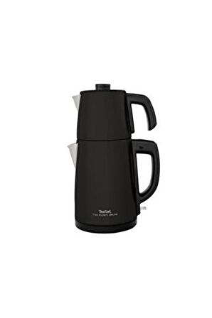 Tefal Tea Expert Deluxe Siyah Çelik Demlikli Çay Makinesi 1650W (Teşhir & Outlet)