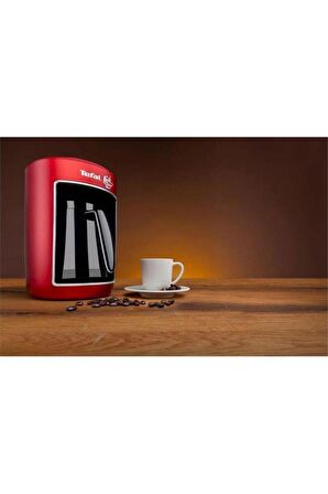Tefal Köpüklüm Kırmızı Türk Kahve Makinesi (Teşhir & Outlet)