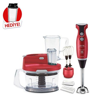 Tefal MasterBlend Activflow Pro Kırmızı Blender Seti 1000W (Teşhir & Outlet)