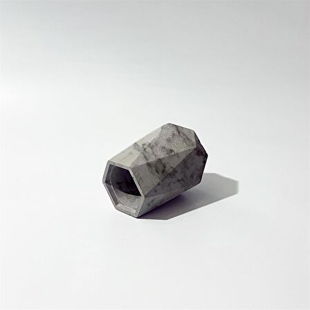 Geometrik Modern Dekoratif Beton Vazo / Saksı