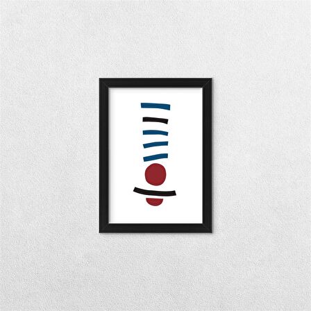 Uzay Temalı Çerçeveli Tablo A 30x40 cm