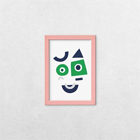 Karnaval Temalı Çerçeveli Tablo A 21x30 cm