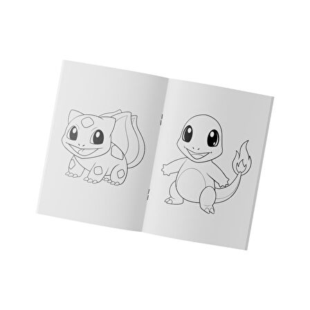Çocuklar İçin Konsept Boyama Kitabı Pokemon 2