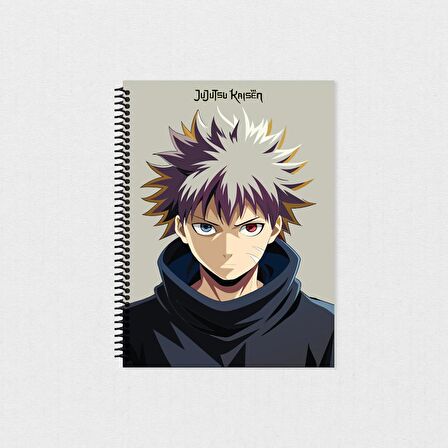 El Yapımı Anime Serisi Jujutsu Kaisen Not Defteri A5