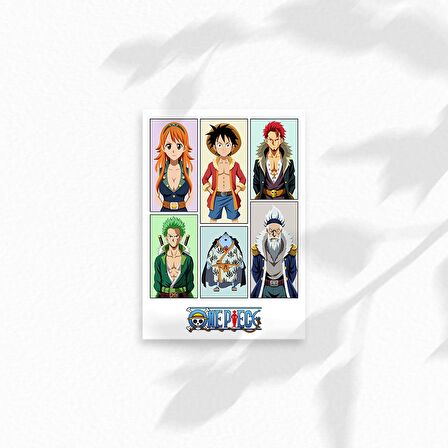 Anime Serisi One Piece A4 Duvar Posteri