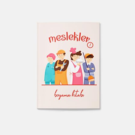 Meslekler Boyama Kitabı 1