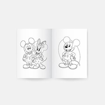 Mickey Mouse Boyama Kitabı 2'li Set
