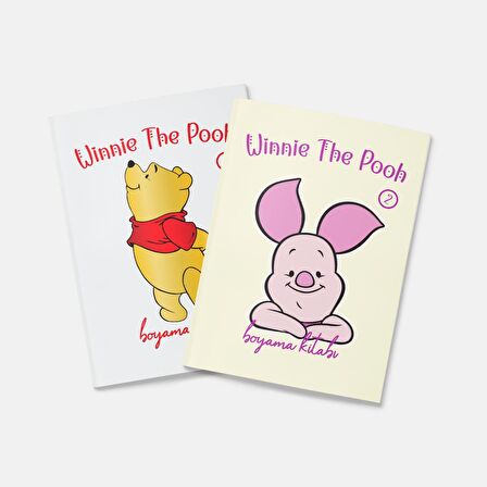 Winnie the Pooh Boyama Kitabı 2'li Set