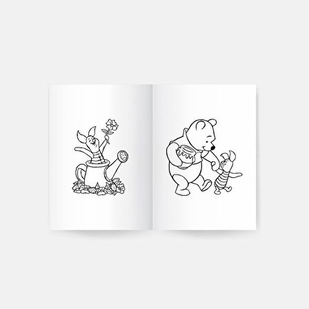 Winnie the Pooh Boyama Kitabı 2'li Set