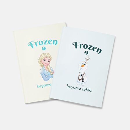 Frozen Boyama Kitabı 2'li Set