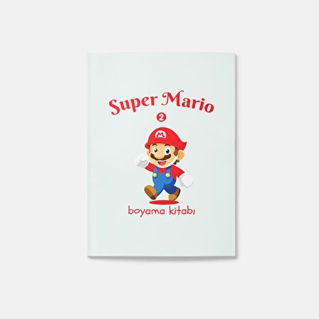 Super Mario Boyama Kitabı 2