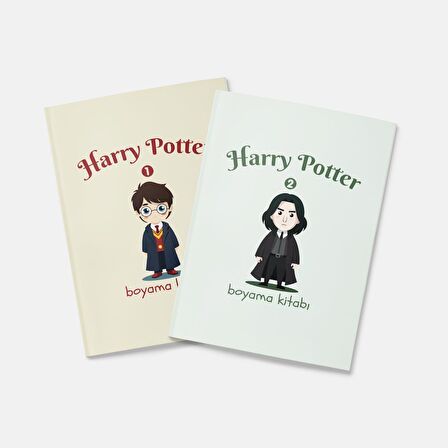 Harry Potter Boyama Kitabı 2'li Set