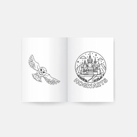Harry Potter Boyama Kitabı 2'li Set