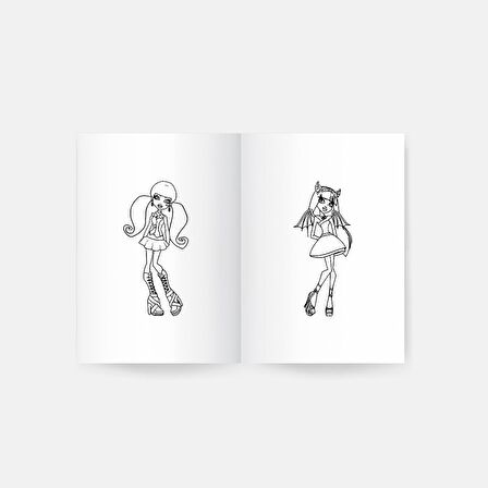 Monster High Boyama Kitabı 1