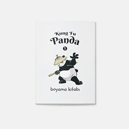 Kung Fu Panda Boyama Kitabı 1