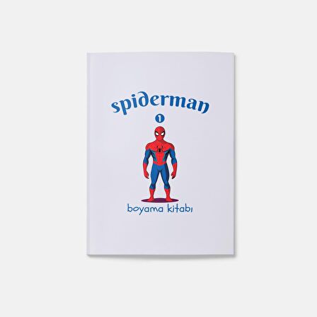 Spiderman Boyama Kitabı 1