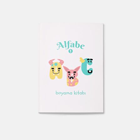 Alfabe Boyama Kitabı 1