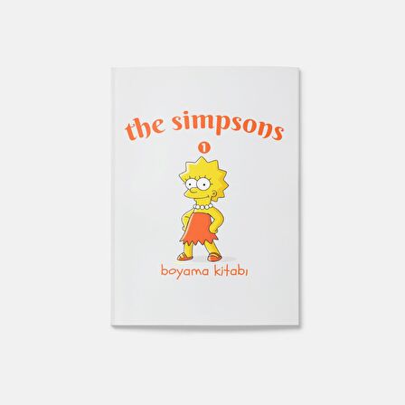 The Simpsons Boyama Kitabı 1