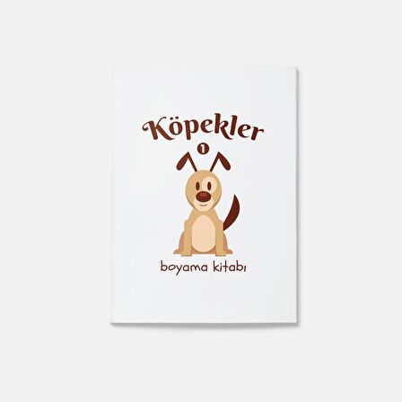 Köpekler Boyama Kitabı 1