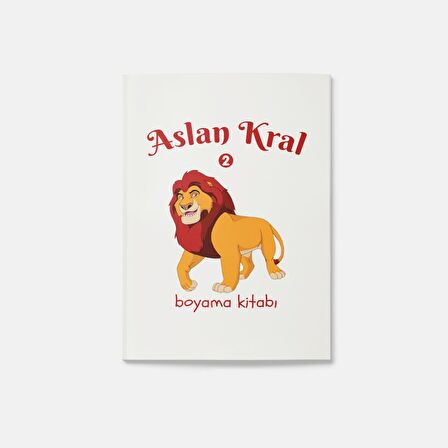 Aslan Kral Boyama Kitabı 2