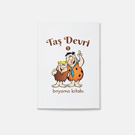 Taş Devri Boyama Kitabı 1
