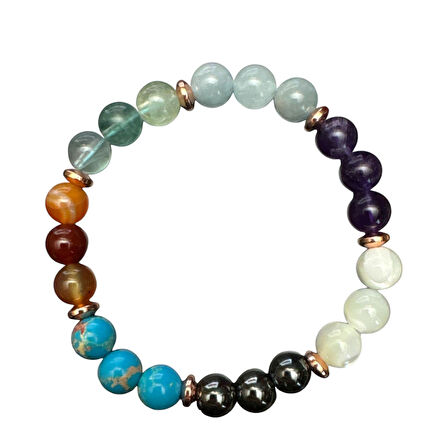 KOVA Burcuna Özel Doğal Taş Bileklik