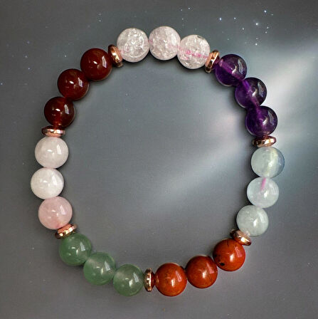 KOÇ Burcuna Özel Doğal Taş Bileklik