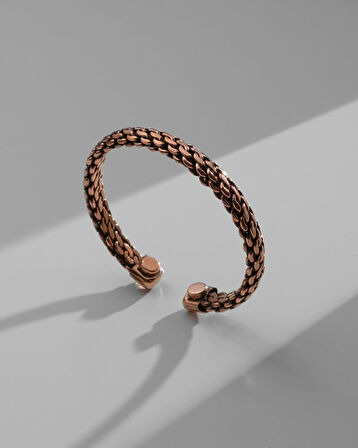 Zincir Dokulu Manyetik Bakır Bilezik