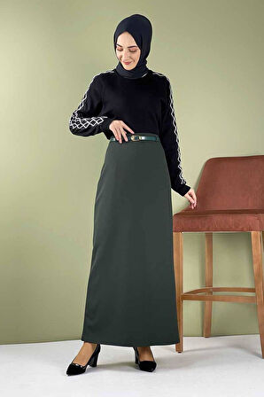 Moda Çizgi Etek